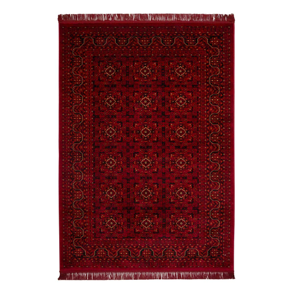 Χαλί (140x200) Βιοκαρπέτ Mauri 02267A Burgundy