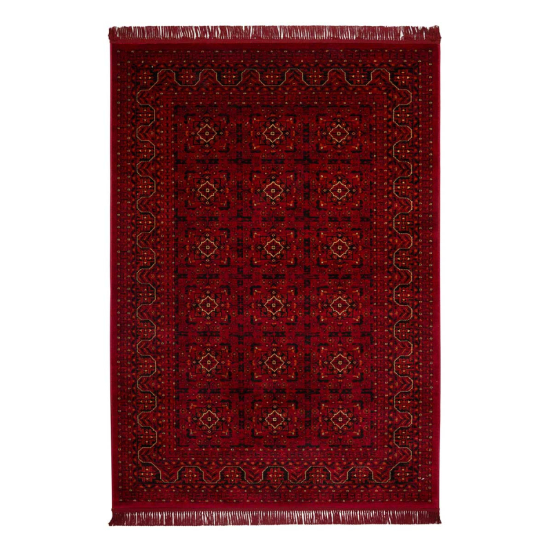 Χαλί (140x200) Βιοκαρπέτ Mauri 02267A Burgundy