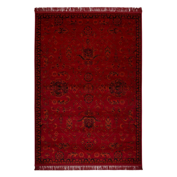 Χαλί (140x200) Βιοκαρπέτ Mauri 02265A Burgundy