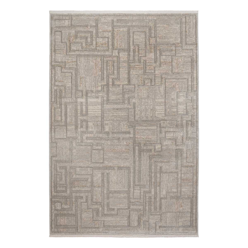 Χαλί (160x230) Βιοκαρπέτ Germaine JH/01A Cream Grey