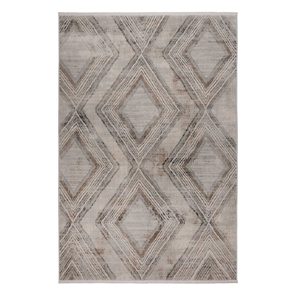 Χαλί (160x230) Βιοκαρπέτ Germaine JG/37A L Grey D Beige