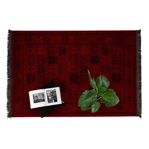 Χαλί (200x290) Royal Carpet Afgan 8129H D.Red