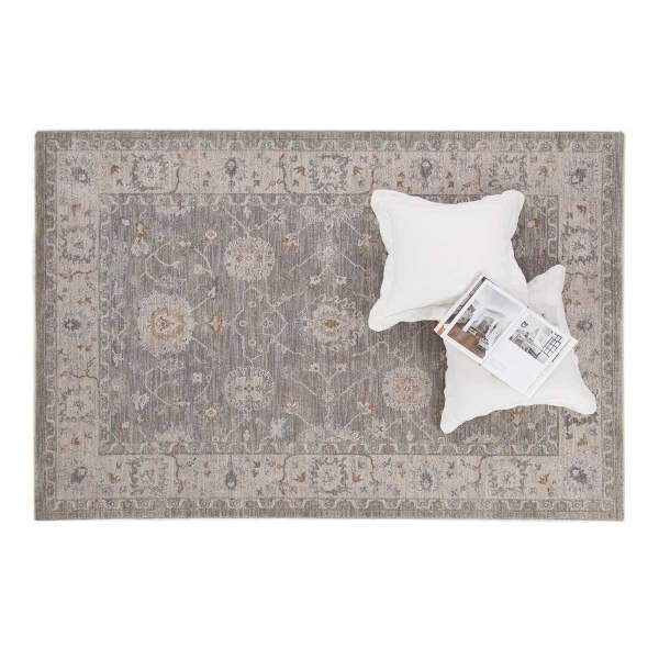 Χαλί (200x240) Royal Carpet Tabriz 662 D.Grey