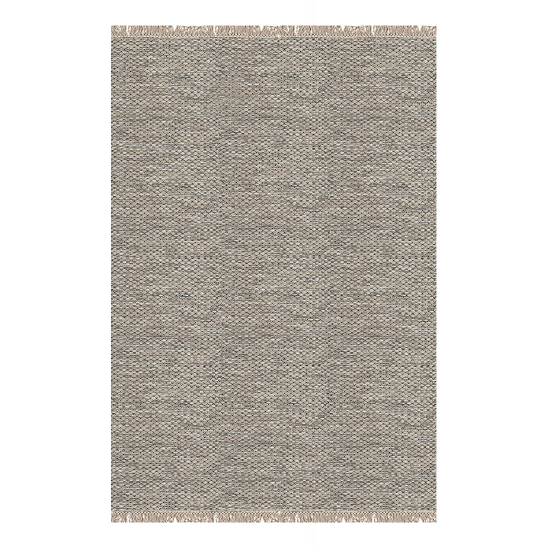 Χαλί (190x280) Polcarpet Wool Kilim Brown Black