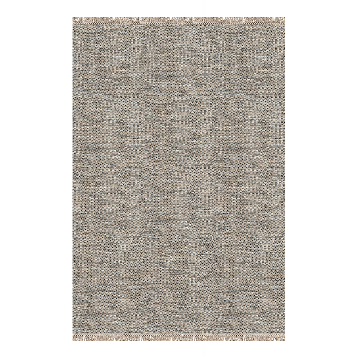 Χαλί (190×280) Polcarpet Wool Kilim Brown Black