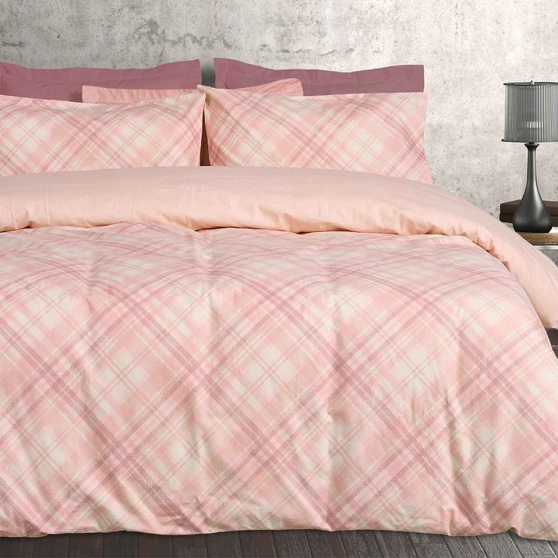 Σεντόνια Μονά (Σετ) Das Home Flannel Line 9638