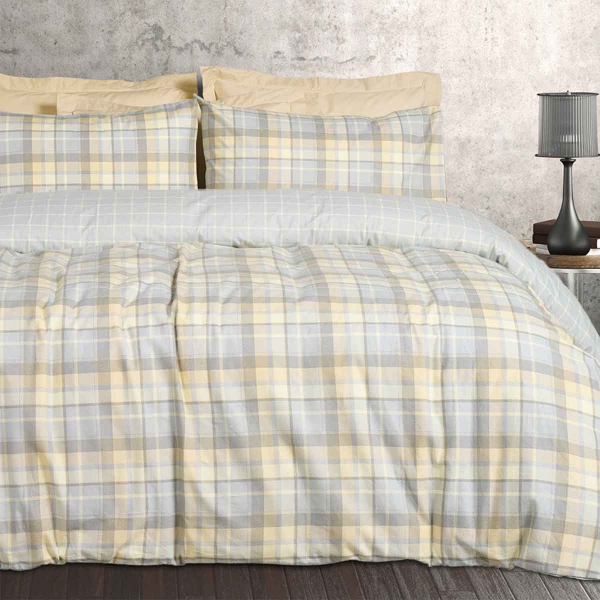 Σεντόνια Μονά (Σετ) Das Home Flannel Line 9639