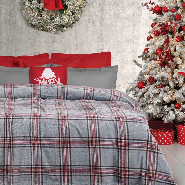 Κουβέρτα Fleece Μονή (160x220) Das Home 1362