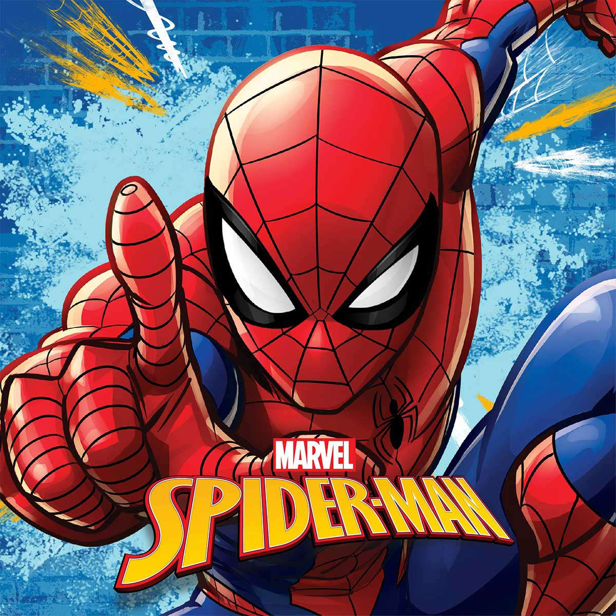 Λαβέτα Ώμου (30×30) Dimcol Spider-Man 70 Sky Blue