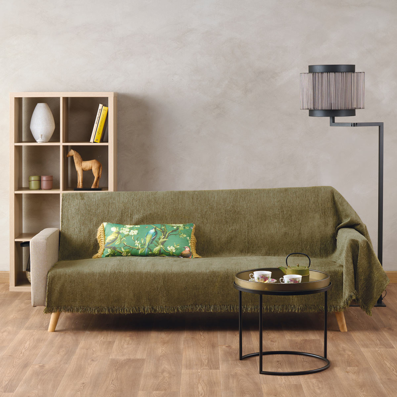 Ριχτάρι Τριθέσιου Καναπέ (180x300) Kentia Stylish Tessuto 21 Green