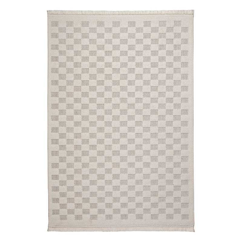 Χαλί (160x230) Βιοκαρπέτ Pecora 16693 White