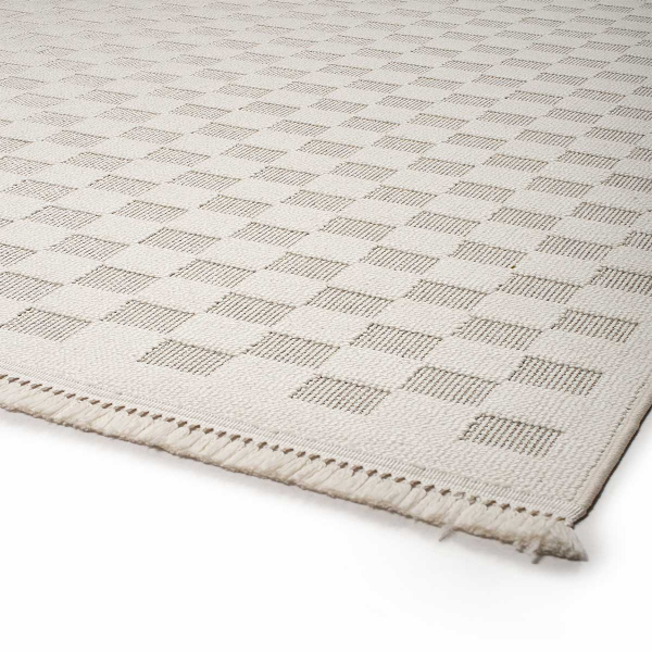 Χαλί (200x250) Βιοκαρπέτ Pecora 16693 White