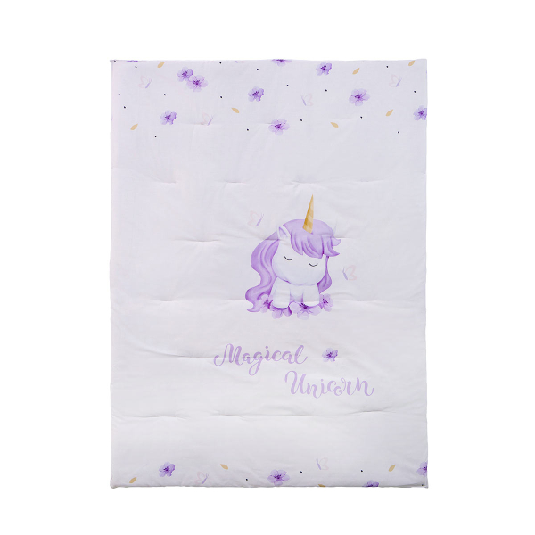 Κουβερλί Κούνιας (100x140) 2 Όψεων Nima Magical Unicorn