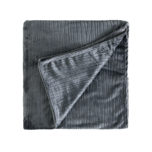 Ριχτάρι Διθέσιου Καναπέ Fleece (180x250) Kentia Versus Kameron 24 Grey