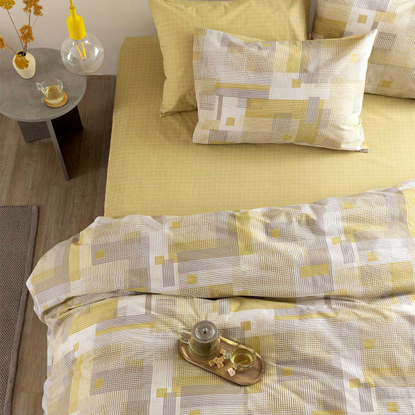 Παπλωματοθήκη Μονή (Σετ 170x250) 2 Όψεων Palamaiki Fashion FL6251