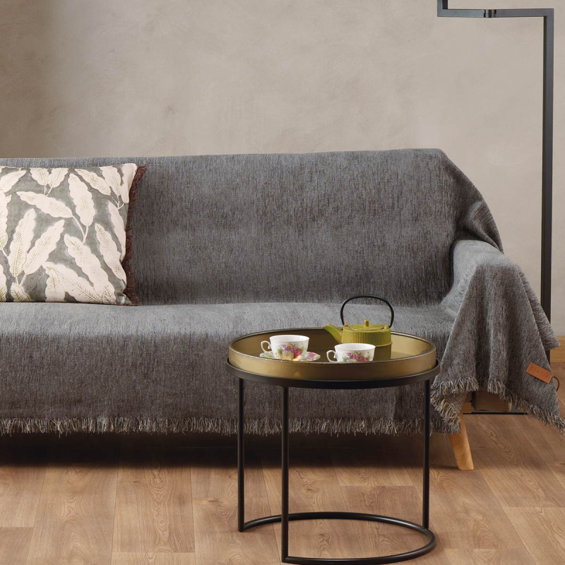 Ριχτάρι Τριθέσιου Καναπέ (180x300) Kentia Stylish Tessuto 22 Grey