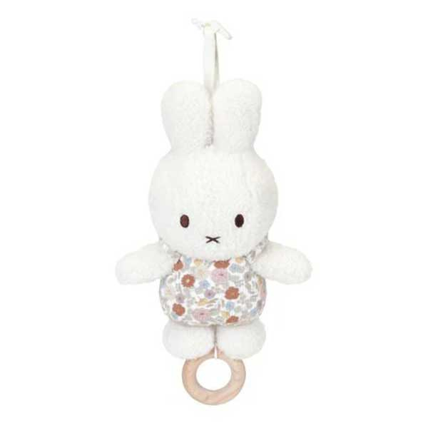 Κρεμαστό Λούτρινο Ζωάκι Με Ήχο Little Dutch Miffy Vintage Little Flowers LD-NIJN754