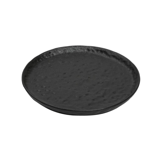 Πιάτο Φρούτου (Φ20) Espiel Lava Round Black NOL117K4