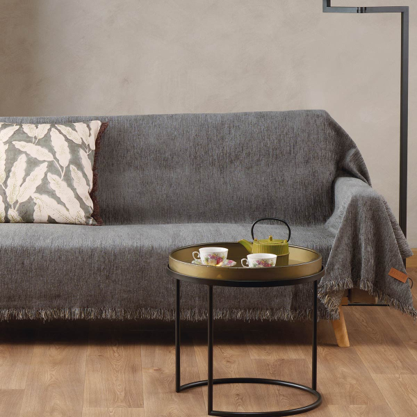 Ριχτάρι Τετραθέσιου Καναπέ (180x340) Kentia Stylish Tessuto 22 Grey