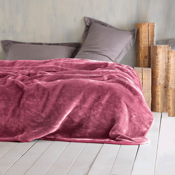 Κουβέρτα Βελουτέ King Size (240x260) Rythmos Velour