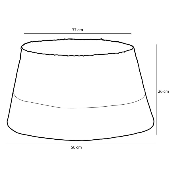 Χριστουγεννιάτικη Ποδιά Δέντρου (Φ50x26) Edelman Treeskirt 1121546