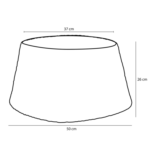 Χριστουγεννιάτικη Ποδιά Δέντρου (Φ50x26) Edelman Treeskirt 1085610