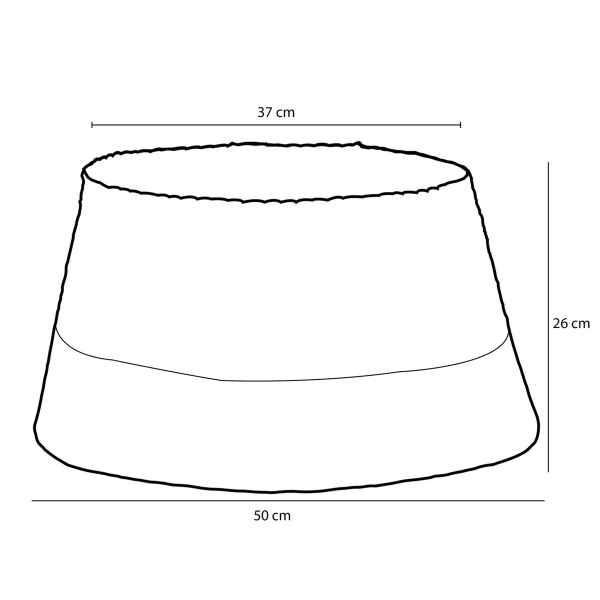 Χριστουγεννιάτικη Ποδιά Δέντρου (Φ50x26) Edelman Treeskirt 1085616