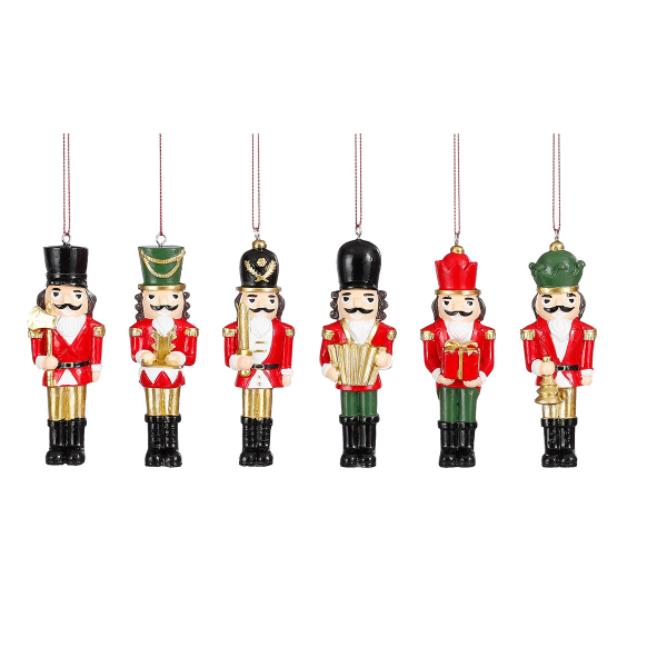 Χριστουγεννιάτικα Στολίδια (Σετ 6τμχ) Edelman Ornament Nutcracker 1123187