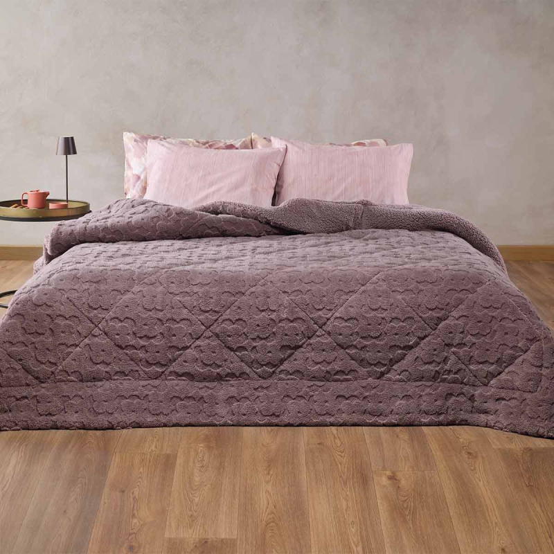 Κουβερτοπάπλωμα King Size (260x230) Kentia Stylish Lorenzo 20 Apple