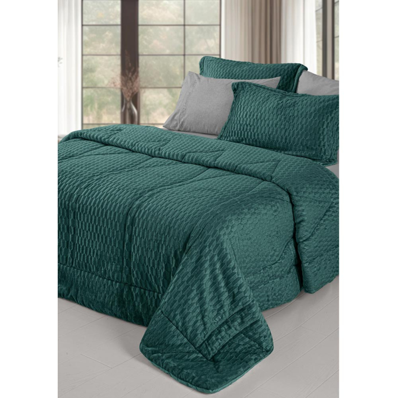 Κουβερτοπάπλωμα King Size (260x240) Guy Laroche Gali Emerald