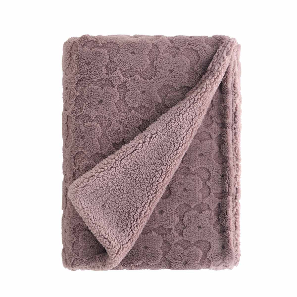 Κουβέρτα Καναπέ Fleece (130x170) Kentia Stylish Lorenzo 20 Taupe