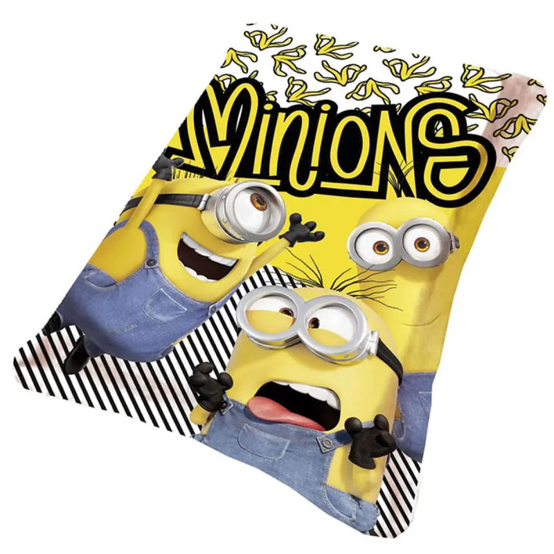 Κουβέρτα Fleece Κούνιας (100x150) Viopros Minions 12