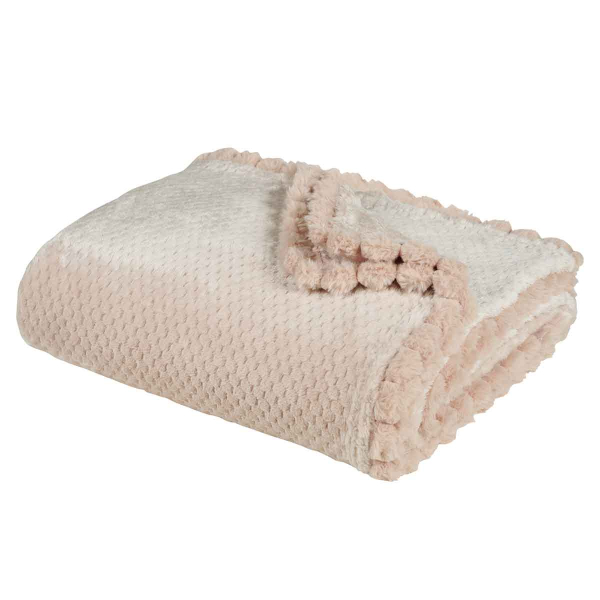 Κουβέρτα Fleece Μονή (160x220) Das Home 1185 Pink