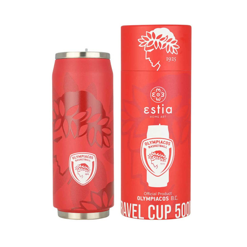 Ποτήρι Θερμός 500ml Estia Olympiacos B.C. Edition 00-27117