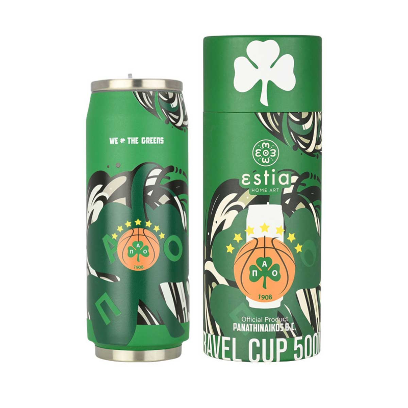 Ποτήρι Θερμός 500ml Estia Panathinaikos B.C. Edition We The Greens 00-27124