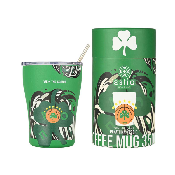 Ποτήρι Θερμός 350ml Estia Panathinaikos B.C. Edition We The Greens 00-27247