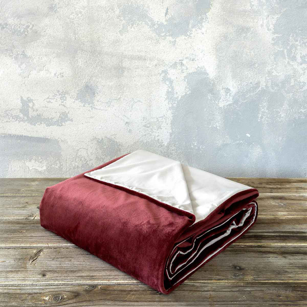 Παπλωματοθήκη Βελουτέ Μονή (160x240) Nima Bed Linen Nuan