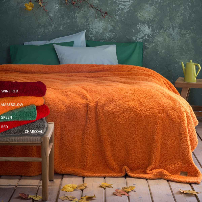 Κουβέρτα Fleece Μονή (150×220) Nima Bed Linen Manta AW2022