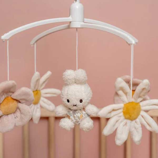 Ξύλινο Μουσικό Μόμπιλε Little Dutch Miffy Vintage Little Flowers LD-NIJN771