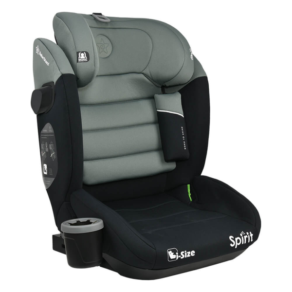 Κάθισμα Αυτοκινήτου ISOfix (100-150εκ. Ύψος) Bebe Stars Spirit i-Size Olive 945-176