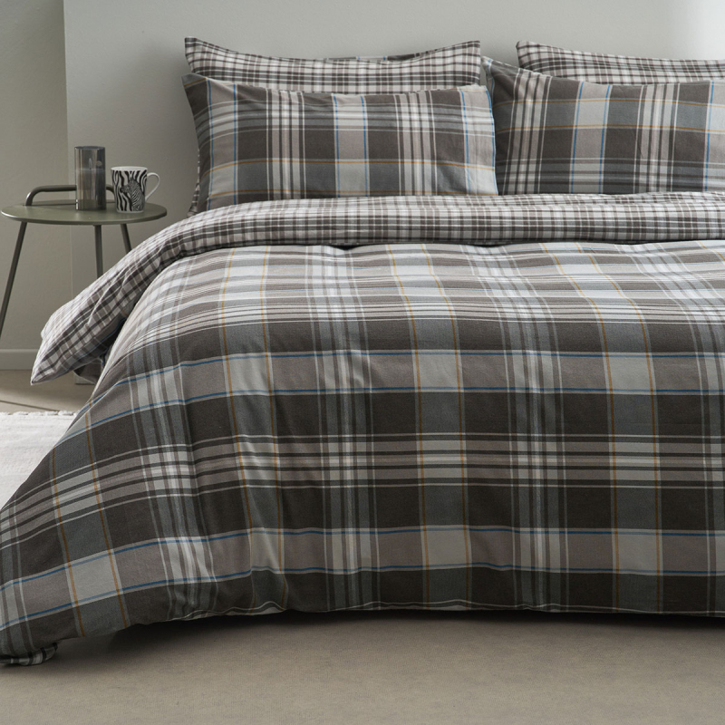 Φανελένια Σεντόνια Μονά (Σετ) Vesta Flannel Oslo 1