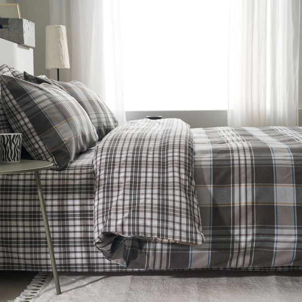 Φανελένια Σεντόνια Υπέρδιπλα (Σετ) Vesta Flannel Oslo 1