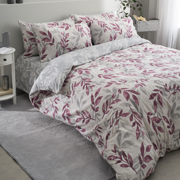 Φανελένια Σεντόνια King Size (Σετ) Vesta Flannel Aspa 2