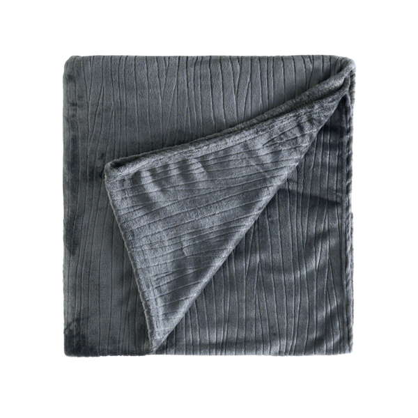 Ριχτάρι Διθέσιου Καναπέ Fleece (180x250) Kentia Versus Kameron 24 Grey