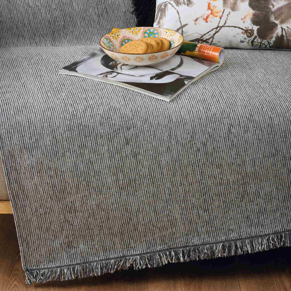 Ριχτάρι Τριθέσιου Καναπέ (180x300) Kentia Stylish Tura 24 Grey