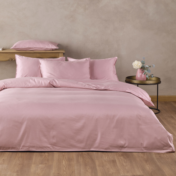 Παπλωματοθήκη King Size (Σετ 240x260) 2 Όψεων Kentia Serenity Empress 14 Pink