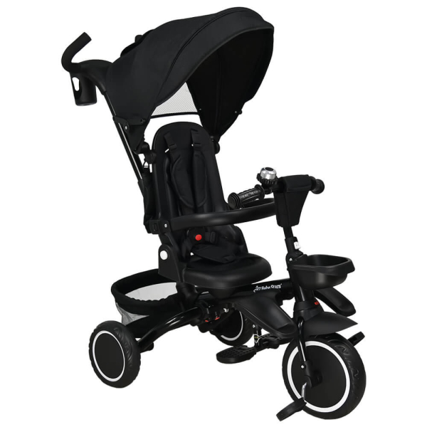 Ποδήλατο Τρίκυκλο (12 Μηνών - 5 Ετών) Bebe Stars 360° Racer 3in1 Black 820-188