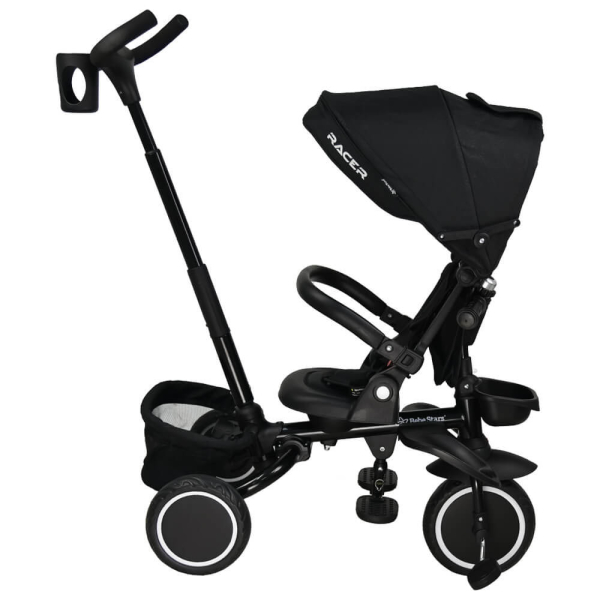 Ποδήλατο Τρίκυκλο (12 Μηνών - 5 Ετών) Bebe Stars 360° Racer 3in1 Black 820-188