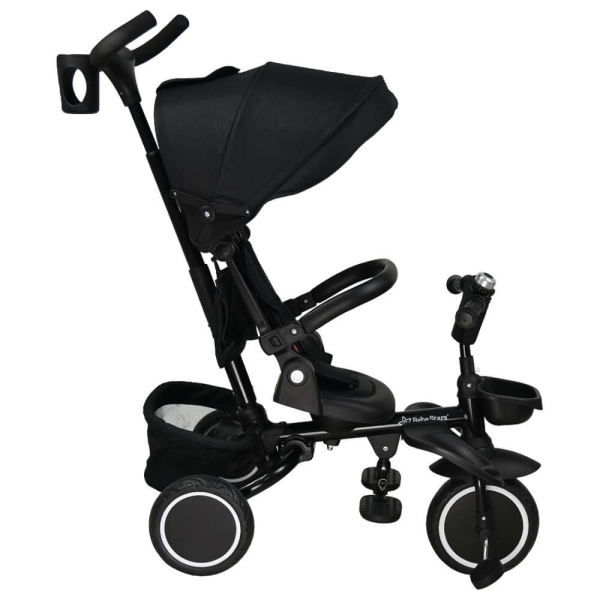 Ποδήλατο Τρίκυκλο (12 Μηνών - 5 Ετών) Bebe Stars 360° Racer 3in1 Black 820-188