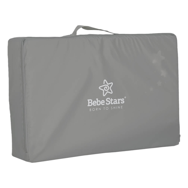 Στρώμα Για Παρκοκρέβατο (60x120) Bebe Stars Grey 750-184